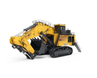 Excavadora de orugas XE7000E, maquinaria de movimiento de tierras, capacidad de cazo de 5.1-6.21m, 70 toneladas, motor, caja de cambios, bomba, acoplador rápido, alta eficiencia.