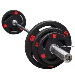 Nieuwe Product Fitness Workout Duurzaam Lifting Standaard Barbell Gewicht Plaat Set