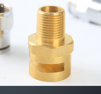 Système de protection incendie à sprinkler automatique à vitesse moyenne en laiton de qualité marine, buse à jet d'eau à cône complet pour moteur de navire