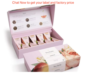 Фабрика OEM, чайный пакетик, органические фруктовые травы и цветочные чаи, подарочный набор, сэмплер, упакованные в 10 штук, Упакованные вручную пакеты для заварки пирамид - Product Image 2