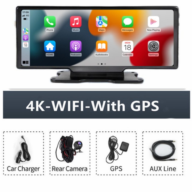 4K+WIFI+Carplay+GPS