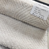 TengHui Jacquard Gewebter Polyester-Polsterstoff Flammhemmend Reißfest Strukturiert 430GSM für Heim-Deko Leinen-Stil Sofa