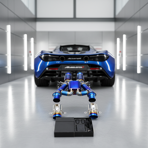 Sistema de Escape Valvetronic BSK para McLaren <span class=keywords><strong>Artura</strong></span> <span class=keywords><strong>Spider</strong></span> 3.0T 2023-2025, Sonido Dinámico, Tubos de Titanio, Silenciador con Control - Product Image 1