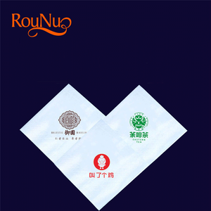 Rounuo Personnalisé <span class=keywords><strong>Papier</strong></span> <span class=keywords><strong>de</strong></span> <span class=keywords><strong>Serviette</strong></span> Imprimé Serviettes Cocktail personnalisé serviettes - Product Image 2