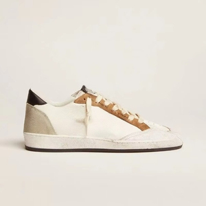 Sneakers unisexes tendance de haute qualité en cuir véritable blanc, à lacets, augmentant la taille, antidérapantes, pour l'hiver, l'été et l'automne - Product Image 1