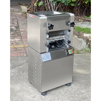 Machine automatique commerciale de fabrication de nouilles en acier inoxydable, machine industrielle à nouilles fraîches, machine à pâtes, laminoir à pâte