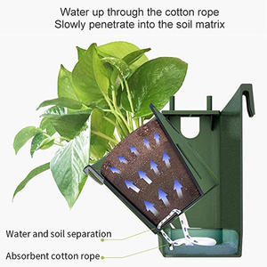 Pot Bunga Self Watering Dropshipping 2 Kantong, Dapat Ditumpuk, Vertikal, Gantung Dinding, Penanam Tanaman Greenstalk untuk Taman - Product Image 6