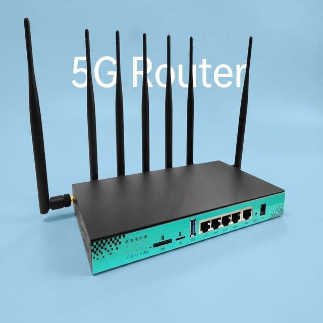ZBT WG1608 WiFi Wireless Router OpenWRT Global Bands Router 5g Sim Card with M.2 Slot