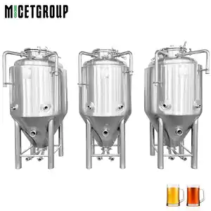 200L Microcervecería equipo de grado alimenticio sanitario de acero inoxidable 304 fermentación de cerveza cónica tanque de fermentación