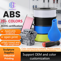 Filamento ABS BIGGOLDEGG de 1.75mm, 1kg, 3kg, 5kg, Material 3D de Grado Industrial Resistente al Calor y a Impactos para Piezas Industriales
