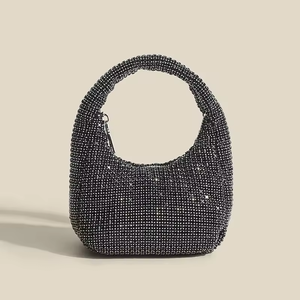 Bolso de Hombro 2 en 1 de Tela, Estilo Lujoso para Mujer, 2026, Bolso Tipo Cubo de Gran Capacidad, Bolsos y Carteras para Mujer - Product Image 2