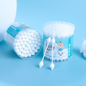 Coton-tige pour bébé à tête de <span class=keywords><strong>gourde</strong></span>, nettoyage des oreilles et du nombril des nouveau-nés, soins jetables, grande tête, dessin animé pour bébé et nuage - Product Image 3