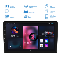 Radio para Auto KZS TS18 2 Din Android de 7/9/10 Pulgadas, Reproductor de DVD, Navegación GPS, Carplay, Multimedia, Video y Navegación