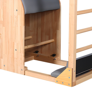 Attrezzatura Multifunzione per Pilates: Ladder Barrel Curvo in Pelle Sintetica per Yoga e Allenamento Privato - Eight Thousand - Product Image 6