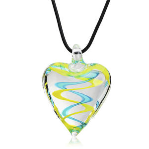 Collana da donna dal design divertente collana in <span class=keywords><strong>vetro</strong></span> di <span class=keywords><strong>murano</strong></span> - Product Image 1