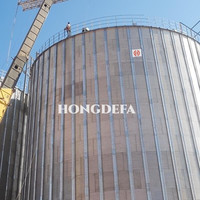Silo de stockage de maïs et de soja, réservoir de silo de 200 tonnes, stockage de céréales de 1000 tonnes