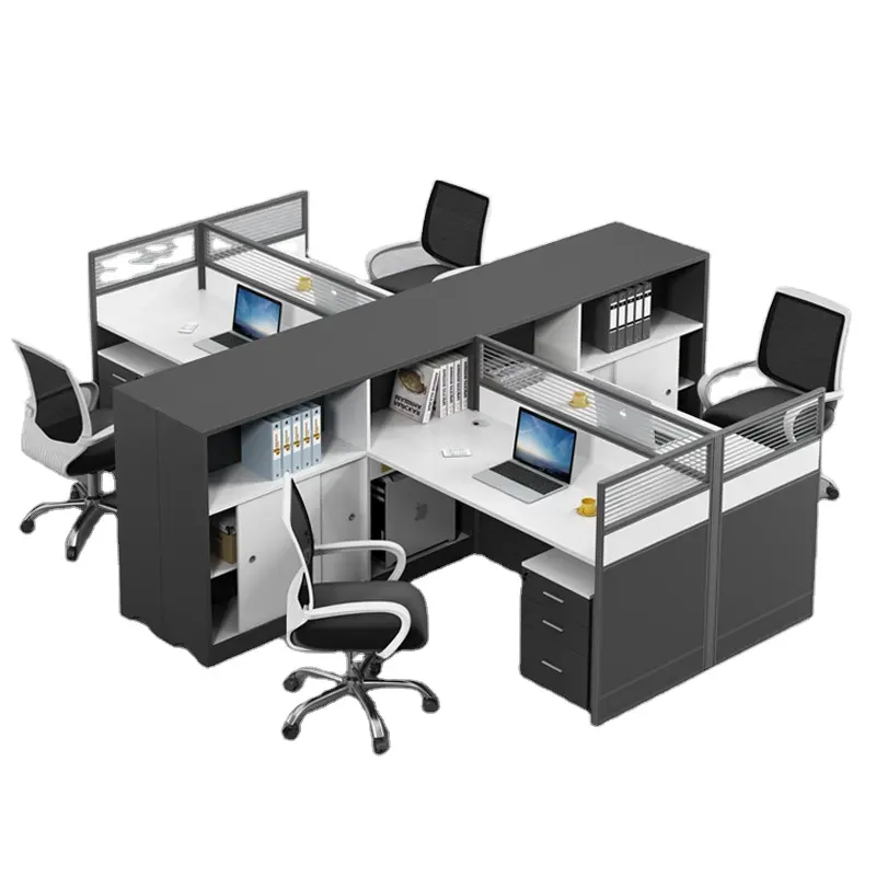 יוקרה עץ סגנון משרד שולחן וכיסא סט מסחרי ריהוט כיסא שולחן במשרד מודרני יוקרה קטן שולחן במשרד