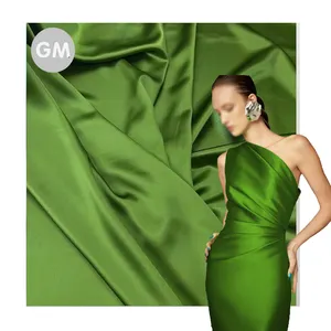 Free Sample 100%polyester Satin Imitation Satin Fabric For Party Dress Sleepwear Fabric