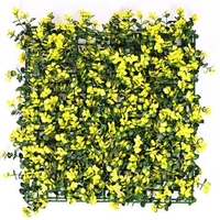Panneau mural vertical de jardin décoratif en plastique, plante artificielle verte