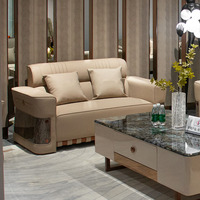 Ensemble de meubles modernes pour salon, canapé, fauteuil, table basse, solution tout-en-un pour toute la maison