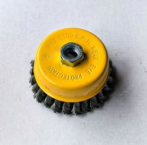Hot Sale Industrial Grade DIY Steel <b>Wire</b> Cup <b>Brush</b> for Polishing & Grinding OEM/ODM Customizable - Product Image 3