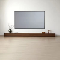 Meuble TV en bois de style nordique moderne et simple, luxe léger, pour petit appartement, salon, meuble TV de style campagnard