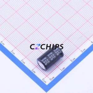 Condensador Electrolítico de Aluminio de Montaje Pasante ERT106M2GG16RR, Componente de Montaje Pasante (THT), D10xL16mm 10uF 20% 400V 5mm - Product Image 2