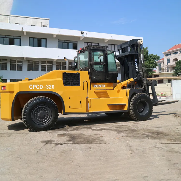 Runtx brand forklift 20 ton 25tn 30 ton 35 ton forklift price in malaysia with cummins engine and fork positioner