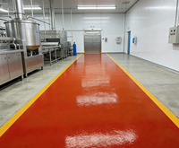 Revestimiento de Piso Epóxico Conductivo ESD con Pintura Epóxica Antiestática y Antipolvo para Centros de Datos de Servidores