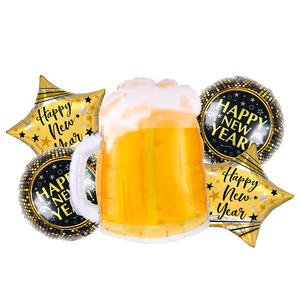 Ballon géant en aluminium en forme de chopes de bière <span class=keywords><strong>XXL</strong></span> pour anniversaires, mariages, fêtes et festivals - Chine - Product Image 5