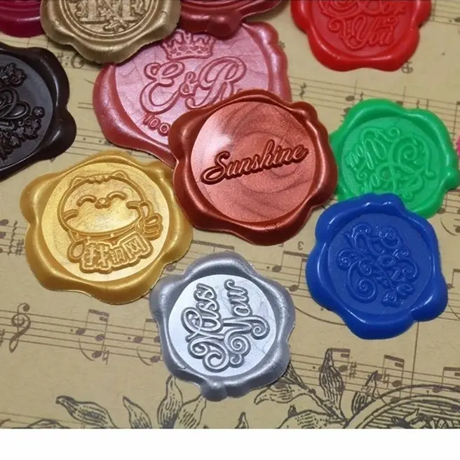 China Factory High Quality Custom Personalized Wax Stamp Sticker