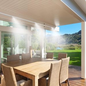 Biểu Tượng Tùy Chỉnh Áp Lực Cao Ngoài Trời Làm Mát Phun Sương Đầu Vườn Vòi Phun Nước Bằng Thép Không Gỉ Phun Sương Vòi Phun - Product Image 6