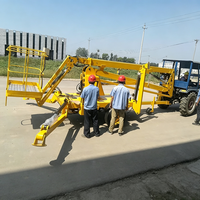 Plateforme élévatrice araignée tractable, hauteur de travail de 8 à 20 m, à vendre et à louer