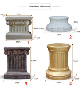 เสาตกแต่งวิลล่าโพลีสไตรีนสั่งทำพิเศษ ดีไซน์มุมสไตล์ยุโรปผสมผสานแบบนีโอจีน ทนทาน เป็นมิตรกับสิ่งแวดล้อม ความยาว 2 เมตร - Product Image 5