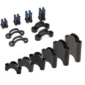 Servizio di tornitura <span class=keywords><strong>per</strong></span> billette in alluminio lavorazione CNC accessori <span class=keywords><strong>per</strong></span> biciclette custom staffa <span class=keywords><strong>per</strong></span> bicicletta Riser - Product Image 3