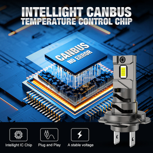 XSTORM <span class=keywords><strong>Bombillas</strong></span> de luces de coche <span class=keywords><strong>70W</strong></span> 3570 CSP 25000LM 6500K Mini <span class=keywords><strong>H7</strong></span> Canbus Faros automotrices Bombilla de faro Led <span class=keywords><strong>12V</strong></span> Accesorios para automóviles - Product Image 6