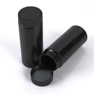 Botella de HDPE Negra Mate para Pastillas de 100ml 150ml 200ml 250ml con Tapa Desprendible, Envase para Medicamentos y Suplementos, Color Personalizado de Fábrica - Product Image 6