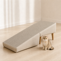 Repose-pieds moderne pour animaux de compagnie, rampe pliable pour chat, planche à gratter, banc pour accéder au canapé et au lit