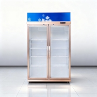 Unidad de Almacenamiento Refrigerada para Cocina de Uso Comercial, Enfriamiento Directo Mecánico de Una Sola Temperatura y Enfriador de Agua con Ventilador