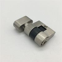 Cylindre de serrure à mortaise à profil européen en laiton de 30mm pour porte coulissante