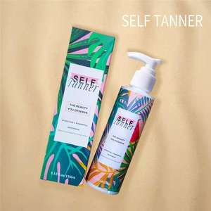 غسول تسمير طبيعي بالكامل عضوي لإتقان البشرة بدون شمس عناية فورية ببرونزي ذاتي غني بالبشرة من جميع المكونات الطبيعية - Product Image 4