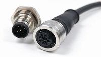 600 tubes canouvert PUR M12 avec bouclier, câbles
