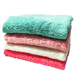 Toallas de Microfibra para Lavado de Autos, 30x40cm, 350gsm, Gruesas y Absorbentes, Paños de Limpieza de Color Sólido, Rectangulares - Product Image 1
