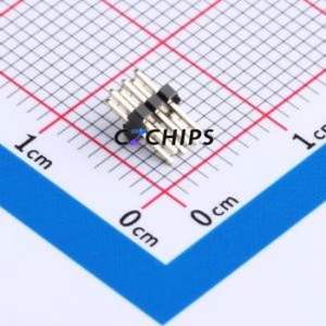 MTP310-1203S1 Pin Header Through hole Component (THT),P=1.27mm Connector 2x3P 1.27mm Double Row 6P - Product Image 1