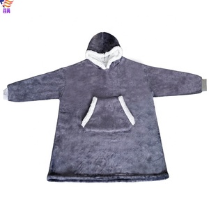Super Soft Warm Comfy Hooded Wearable Sweatshirt Oversized <strong>Hoodie</strong> <strong>Blanket</strong> Wholesale - Product Image 4