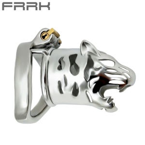 Dispositivo de Castidad Masculino FRRK de Acero Inoxidable, Jaula de Castidad SM, Candado para Pene, Herramientas Sexuales, Dispositivo de Castidad para Hombres - Product Image 2