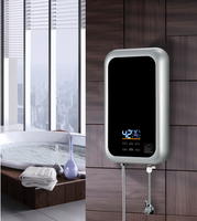 Pemanas Air Listrik Instan 220V 11000W Kontrol Sentuh Pencegah Kebocoran IPX4 Tahan Air Pemasangan di Dinding RV Hotel