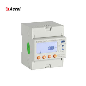 Acrel-Medidor de potencia <span class=keywords><strong>prepago</strong></span> de carril Din monofásico, pantalla LCD de recarga de <span class=keywords><strong>tarjeta</strong></span> RF Modbus, RS485, CA, 220V, 2 unidades - Product Image 1