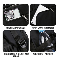 Sac à dos d'affaires pour homme de grande capacité, haute qualité, très vendu, pour les loisirs et les voyages, imperméable, avec port USB pour ordinateur portable