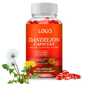 OEM/ODM/OBM Herbal Dandelion Vegan Capsule Non-GMO Dandelion Root Extract Capsule For Improve Liver Function Health